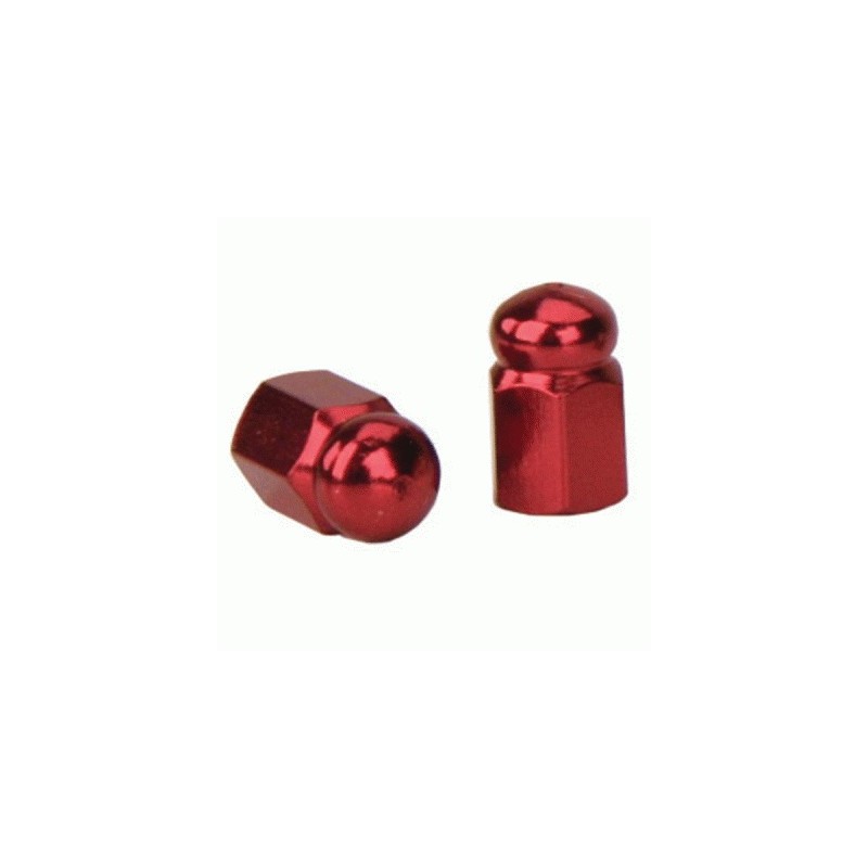 Bouchon de valve Dome Rouge