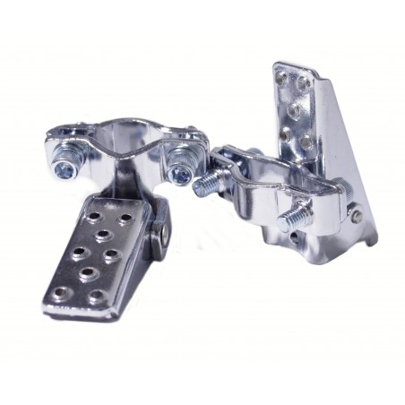 Cale Pieds Passager Vélo Chrome