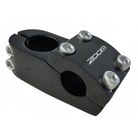Potence 1" 1/8 pouce BMX / Chopper / Lowrider Cintre 22.2mm Noir