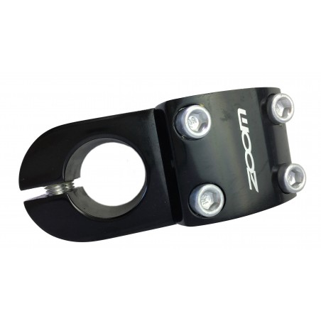 Potence 1" 1/8 pouce BMX / Chopper / Lowrider Cintre 22.2mm Noir