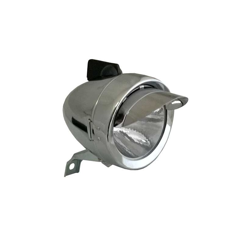Feu Avant Led Chrome 70mm phare vélo cruiser chopper