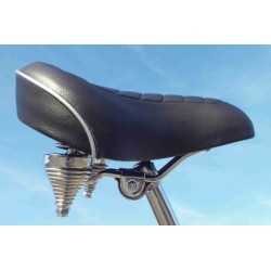 Selle Vélo Chopper 70s Noir californien