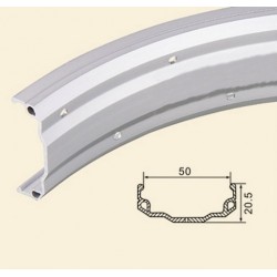 Jante Alu Poli 26" 36 Rayons 57mm