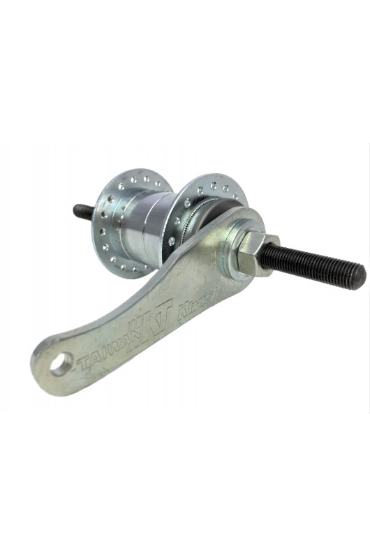 Roue arrière 40mm 3V aluminium noir pour vélo