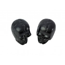 Bouchon de valve Skull Crâne Noir