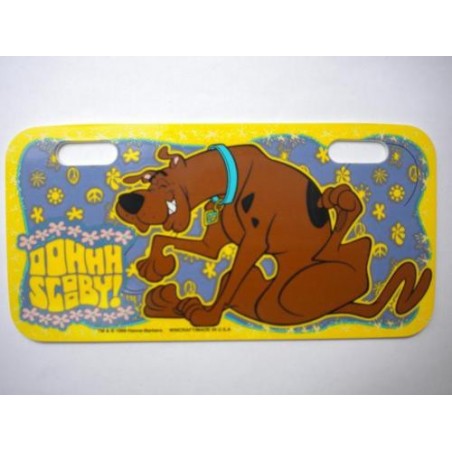 Plaque d'immatriculation américaine Vintage " SCOOBY-DOO Happy "