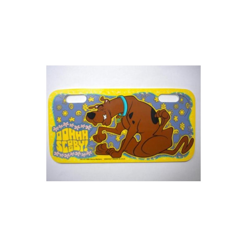 Plaque d'immatriculation américaine Vintage " SCOOBY-DOO Happy "