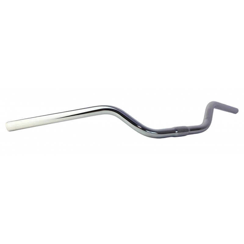 Guidon BMX/Free Style V Bike - 685 Mm, Acier Chromé, Neuf, Pour Vélo