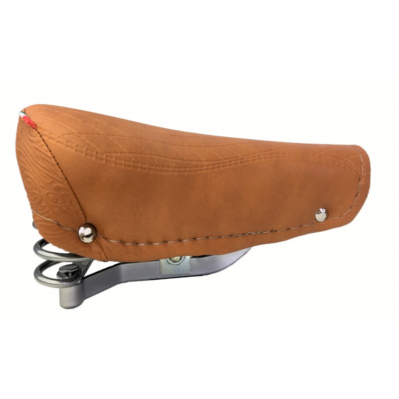 Selle Vélo 70s Marron