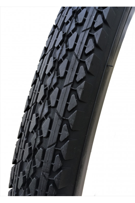 Pneu Cruiser 26 X 2.125 Flanc Blanc – Duro, Look Chopper Américain, Noir