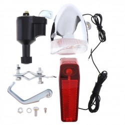 Kit déclairage Avant / Arrière Dynamo Vélo 6V