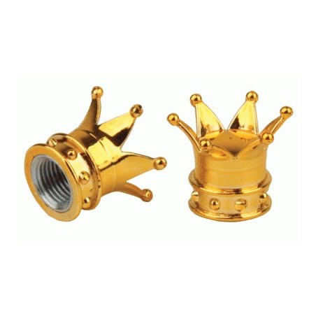 Bouchon de valve Crown Or