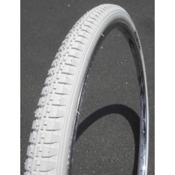 Pneu Duro 28 x 1 5/8 x 1 3/8 37-622 Blanc vélo ancien