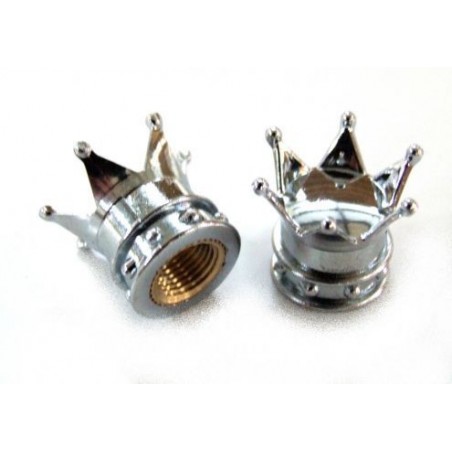 Bouchon de valve Crown Chrome