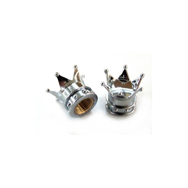 Bouchon de valve Crown Chrome