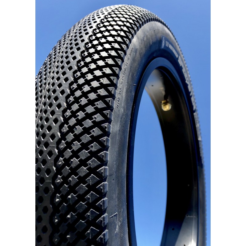 Pneu Fatbike Duro Fletwood – 24 X 4.00 Pouces (100-507), Noir, Neuf