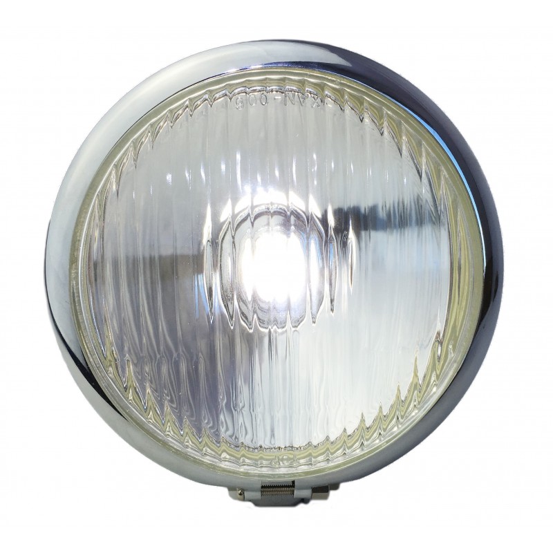 Ancien Phare avant vélo / bicycle front head light alloy Vintage ELVISH