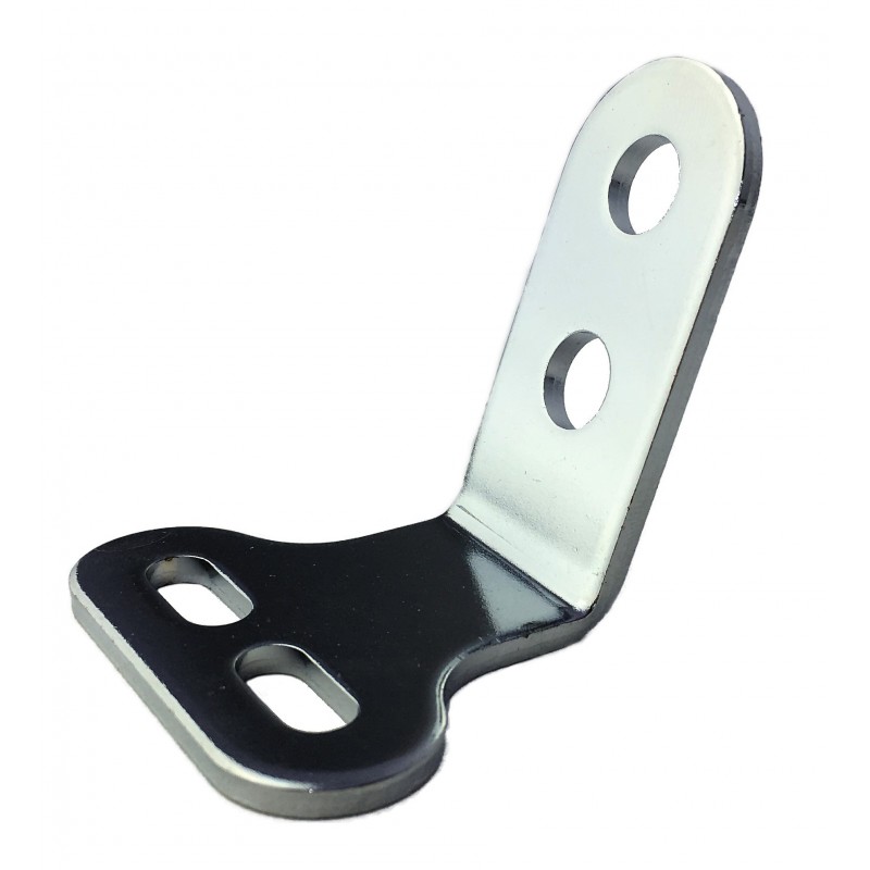 Support de phare avant pour couronne de fourche chrome vélo