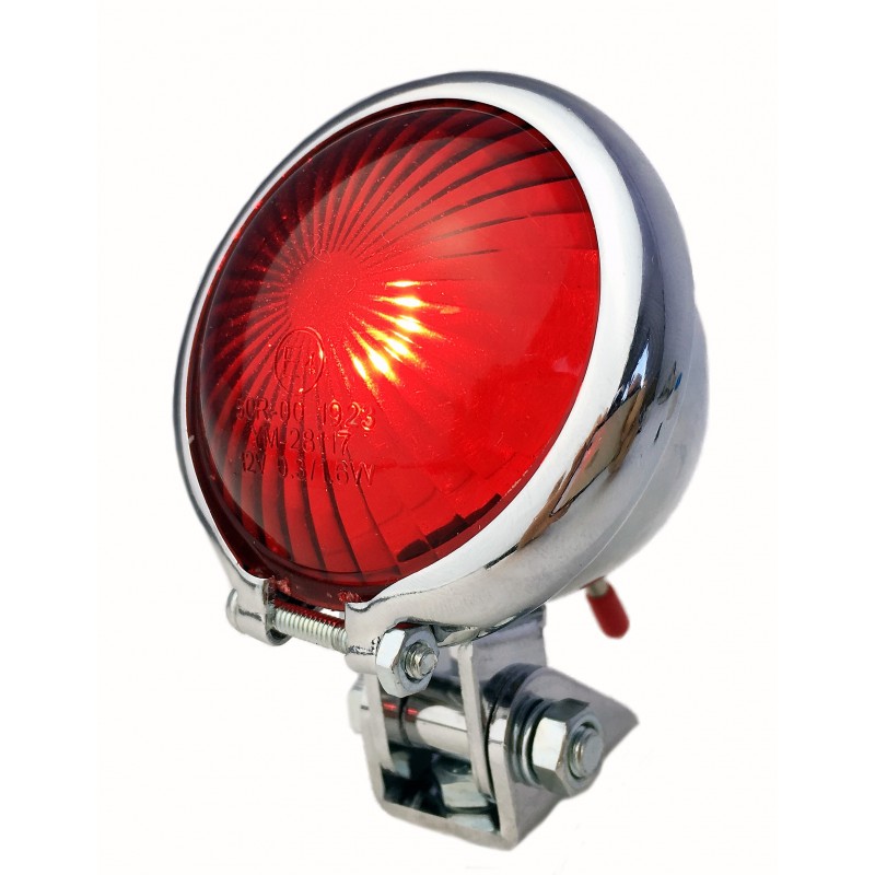 Feu Arrière De Vélo LED – Alimenté Par 2 Piles AAA – 3 Modes (flash, Simple, Double) – Étanche, Facile à Fixer