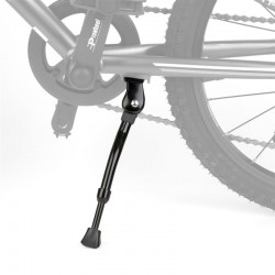 Béquille latérale réglable vélo enfant 16-20 pouces noir