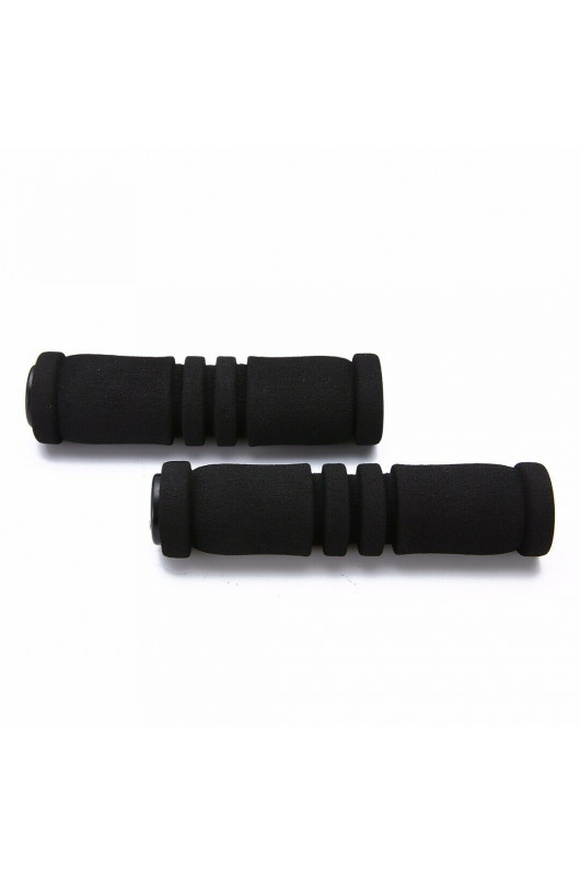 Poignées Vélo ENLEE Ergonomiques - Lot De 2 Avec Embouts - Verrouillées, Caoutchouc TPE, 22,2 Mm