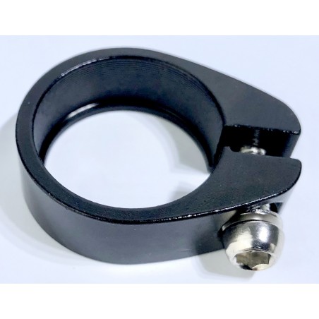 Collier de selle vélo 31.8mm Alu Noir