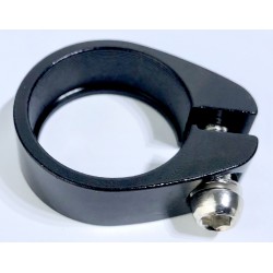 Collier de selle vélo 31.8mm Alu Noir