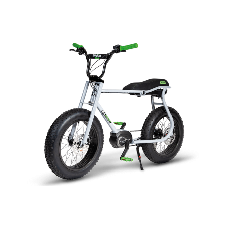 Vélo électrique Ruff Cycles Fatbike eBike Lil'Buddy Gris Argent