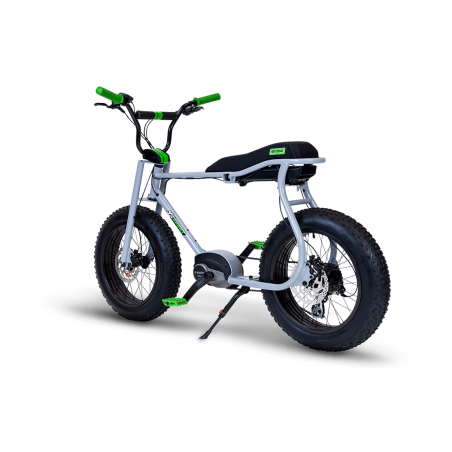 Vélo électrique Ruff Cycles Fatbike eBike Lil'Buddy Gris Argent