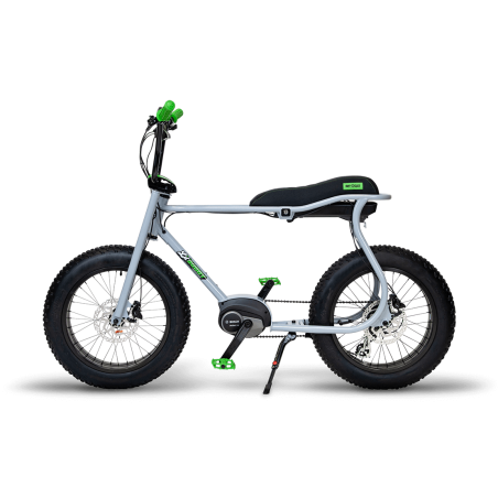 Vélo électrique Ruff Cycles Fatbike eBike Lil'Buddy Gris Argent