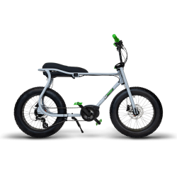 Vélo électrique Ruff Cycles Fatbike eBike Lil'Buddy Gris Argent