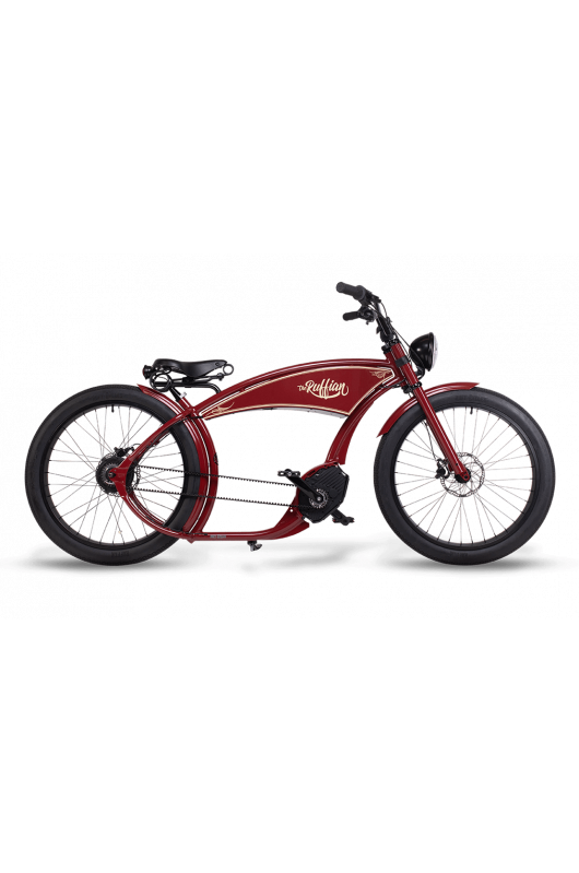 Zündapp The Ruffian Custom CX E Bike Cruiser 160 - 195 Cm Pedelec Mit Bosch Mittelmotor Und Enviolo Nabenschaltung Original