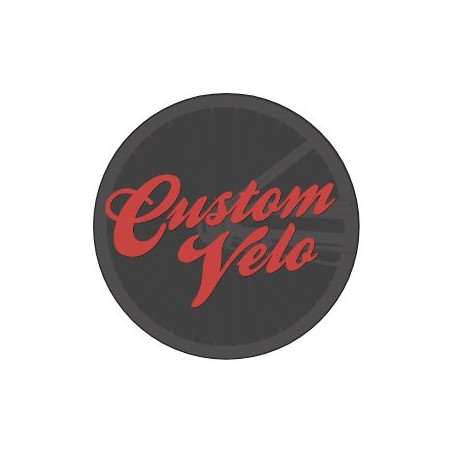 Autocollant sticker vélo headbadge CustomVélo