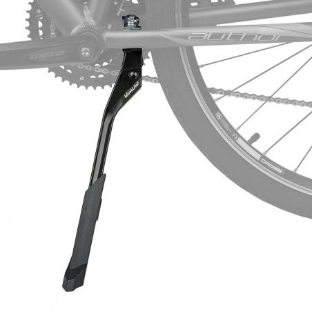 Béquille vélo latérale réglable vélo 24-29 pouces noir