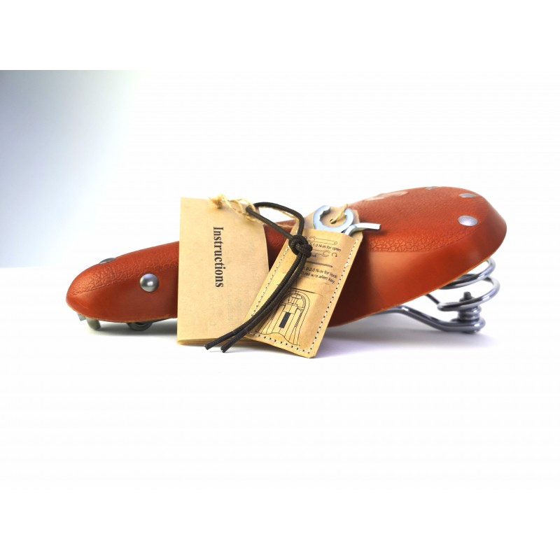 Selle De Vélo À Vélo Largement Confortable Siège De Vélo De Route Selle À Vélo En Cuir Douce Et Épaisse Avec Ressorts, Style Vintage En Noir Et Blanc Du 18,15 € | DHgate