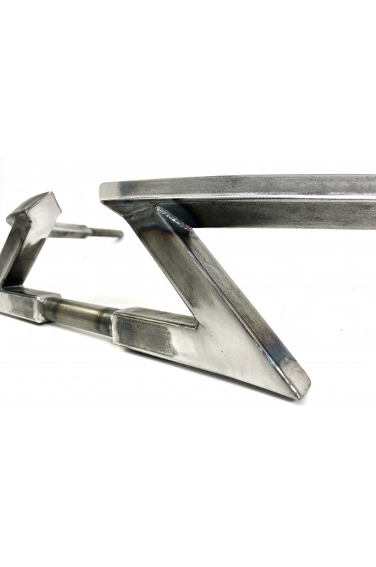 Guidon De Vélo Chopper Buffalo – Chrome – L 680 Mm X H 330 Mm – Potence 22,2 Mm