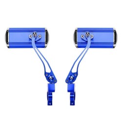 Set de 2 Rétroviseurs Vélo Custom Bleu