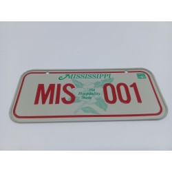 Plaque d'immatriculation américaine Vintage " MISSISSIPPI 81 "