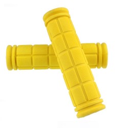 Poignée vélo Soft Rubber Grip Jaune