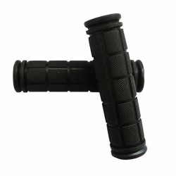 Poignée vélo Soft Rubber Grip Noir