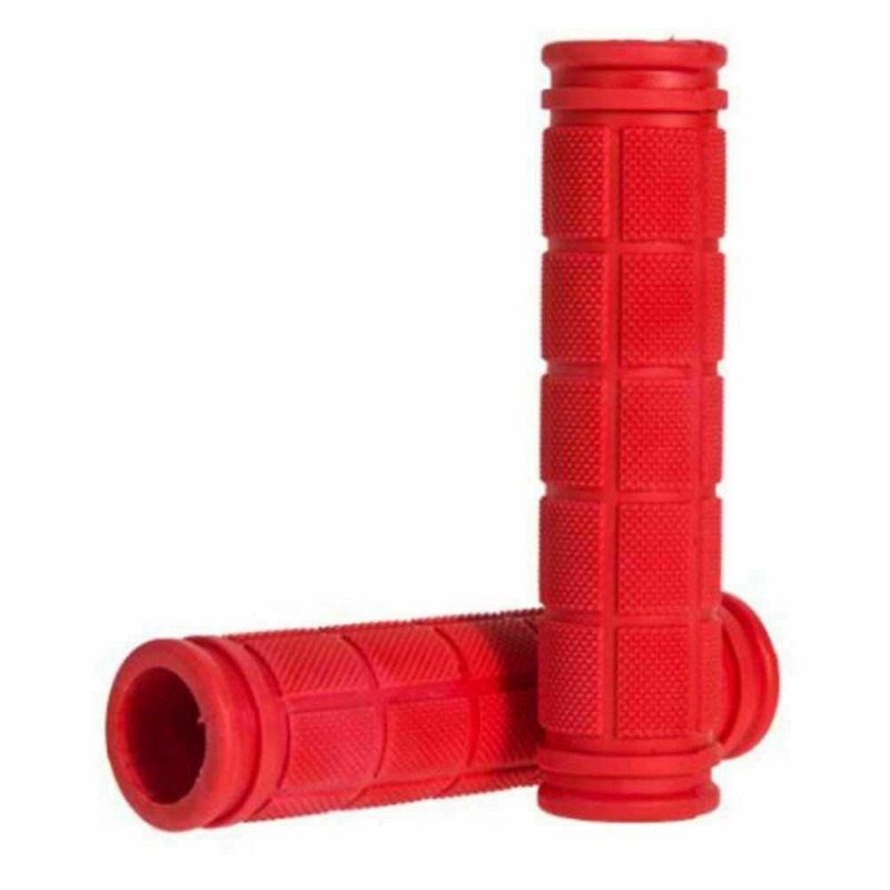 Poignée vélo Soft Rubber Grip Rouge