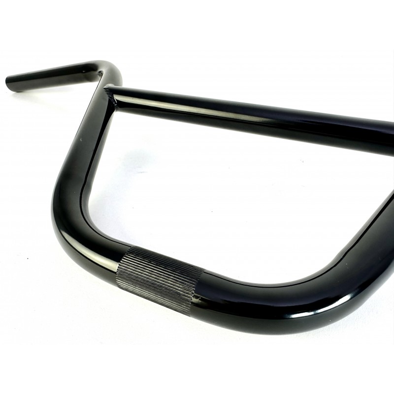 Lyqdxd Guidon Vélo Droit Alliage Aluminium 25,4 Mm - 580 Mm - Noir