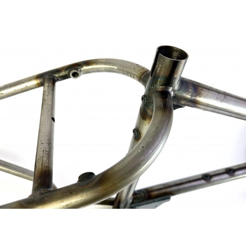 Cadre Vélo ancien randonneuse La Résistante Taille L 59cm - Vélos