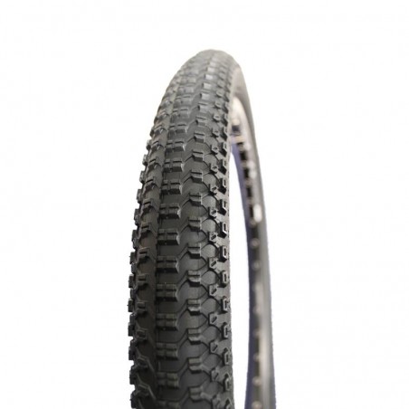 Lot De 2 Pneus BMX 20 Pouces (56-406) – Profil à Crampons, Noir, Pour Vélo Enfant, BMX, Remorque