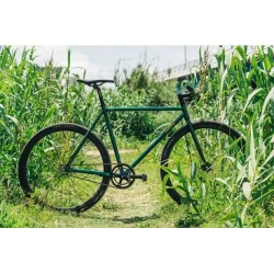 Paire de roue Noir Vélo Fixie Pignon Fixe Singlespeed + Pneus DoubleFighter III 700x35C