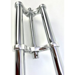 Fourche Double Bras Chrome 57cm 1"