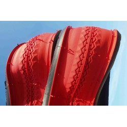 Pneu à talon rouge 28 x 1 1/2 chapeau de gendarme Vélo Ancien