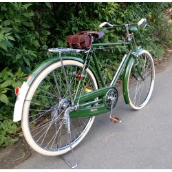 Pneu à talon beige 28 x 1 1/2 chapeau de gendarme Vélo Ancien