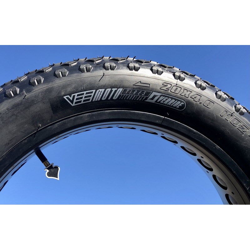 Pneu Neige Fatbike Chaoyang - 26 X 4.00 - 60 TPI - Rigide Noir - Pour Neige Et Boue