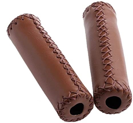 Poignées De Guidon Vélo 85mm - 1 Paire Marron | Protège-Poignées | Marque Uxcell | Neuf